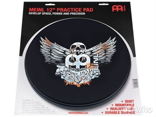 Meinl MPP-12-JB Jawbreaker Тренировочный пэд 12&q