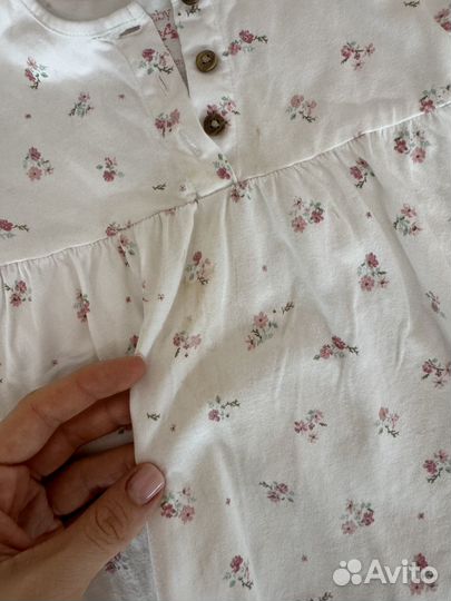 Платье трикотажное 86