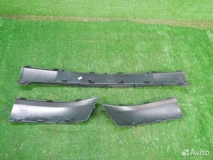 Накладка переднего бампера Комплект Renault Clio 2