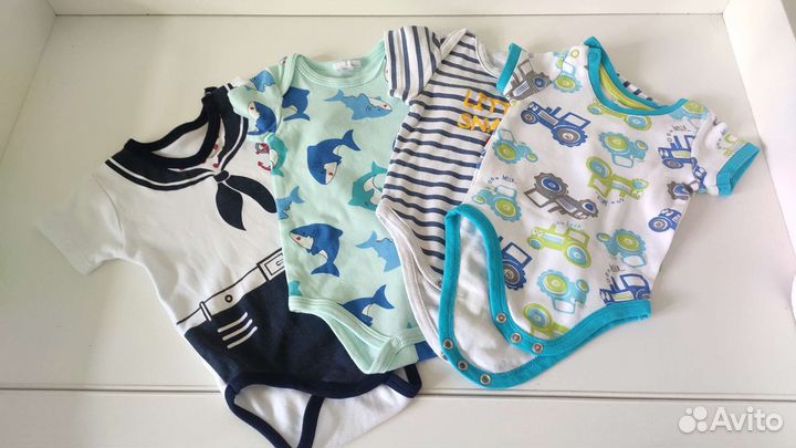 Детские вещи пакетом на мальчика 0-4 мес