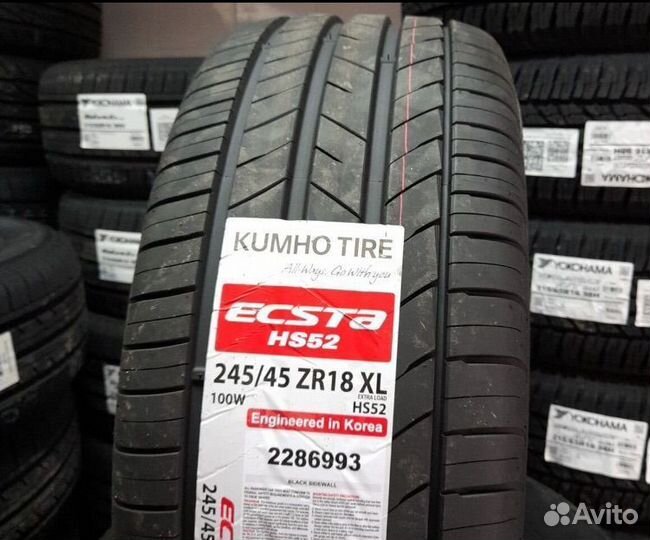 Kumho Ecsta HS52 245/45 R18 100W
