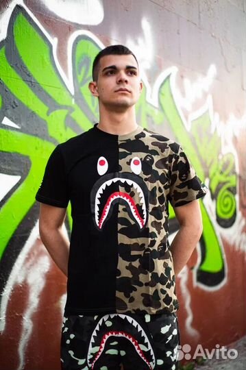 Мужская спортивная футболка Bape