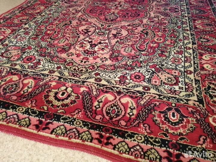 Ковёр Шерсть 1,38 м * 1,98 м СССР