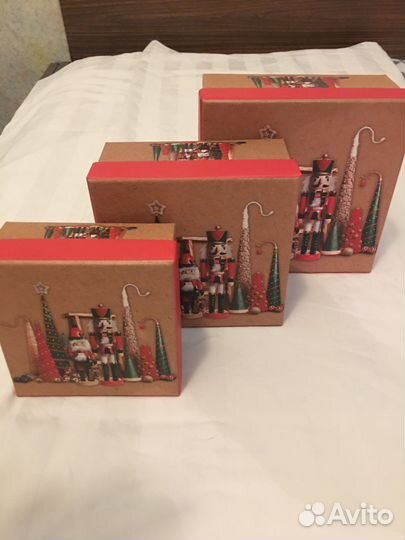 Новогодние коробочки 3 в 1