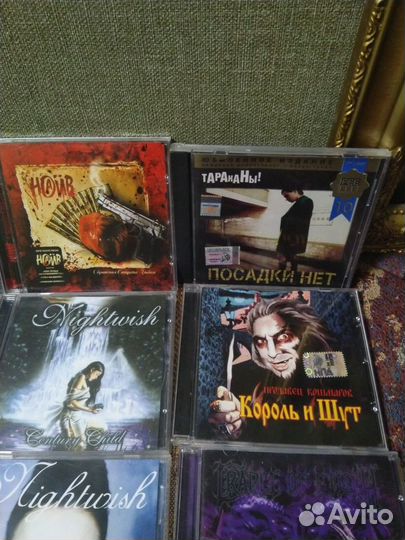 Музыкальные cd диски рок метал король и шут