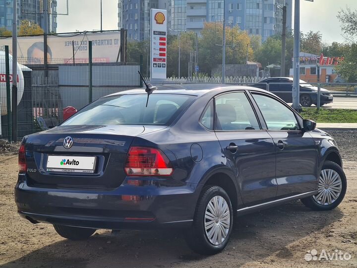 Volkswagen Polo 1.6 AT, 2017, 94 000 км