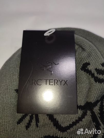 Шапка arcteryx серая