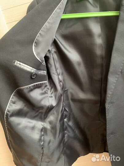 Пиджак для мальчика 140 черный