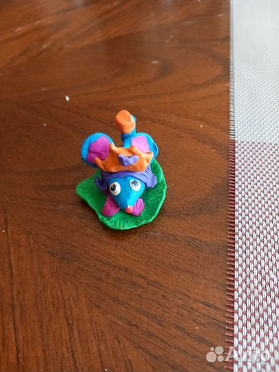 Мышка из пластилина