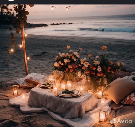 Пикник,романтический ужин