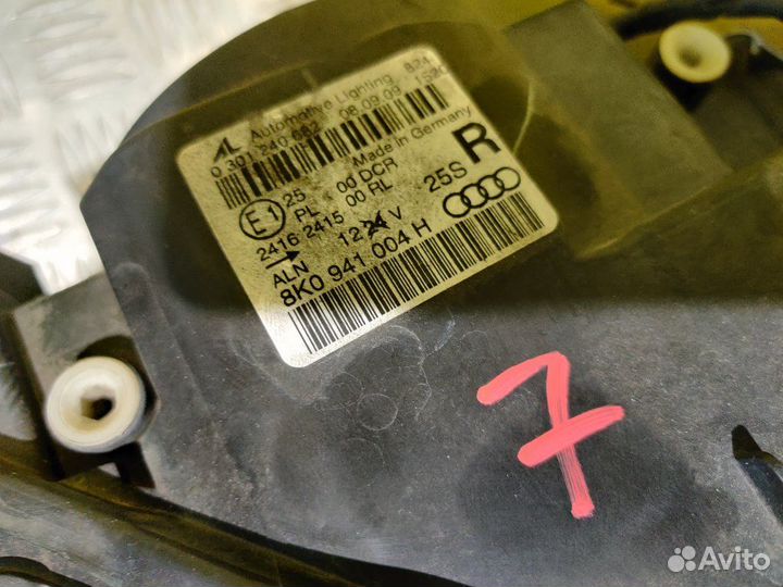 Фара в сборе передняя правая Audi S4 B8 8K2 caka