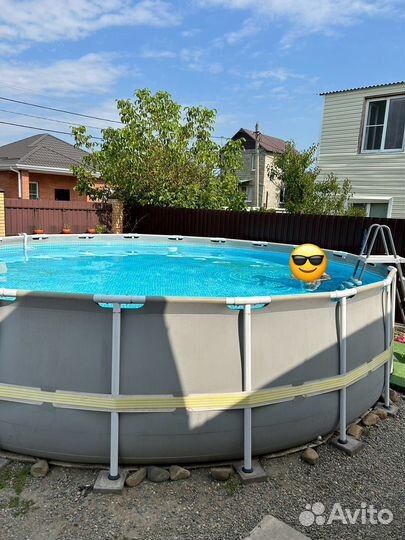 Каркасный бассейн бу