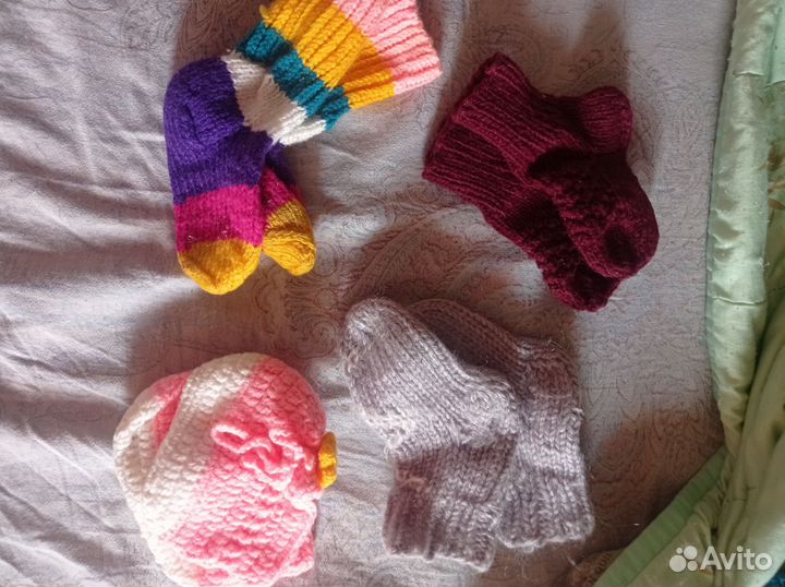 Носки вязаные ручной работы