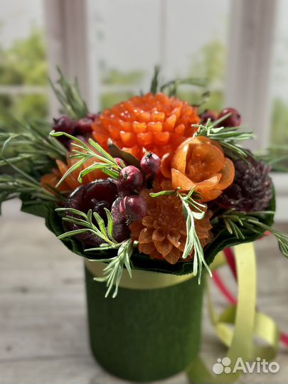 Необычный съедобный букет для мужчины