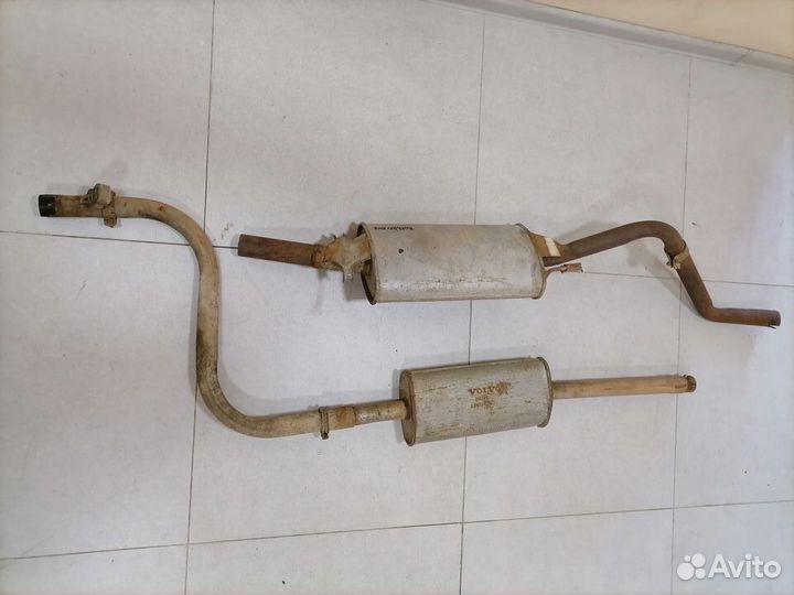 Выхлопная система Volvo 343 1984-1991