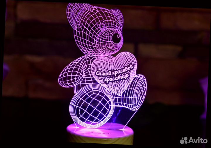 Детский светильник-ночник на подарок