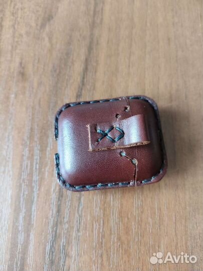 Кожаный чехол Airpods 2, Airpods Pro