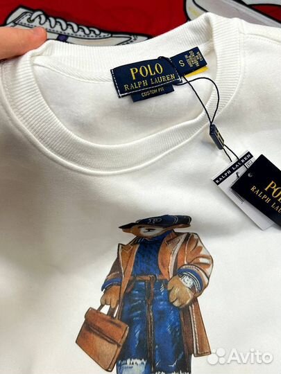 Свитер женский Polo Ralph Lauren с медведем