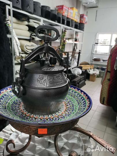 Афганский казан 5л черный