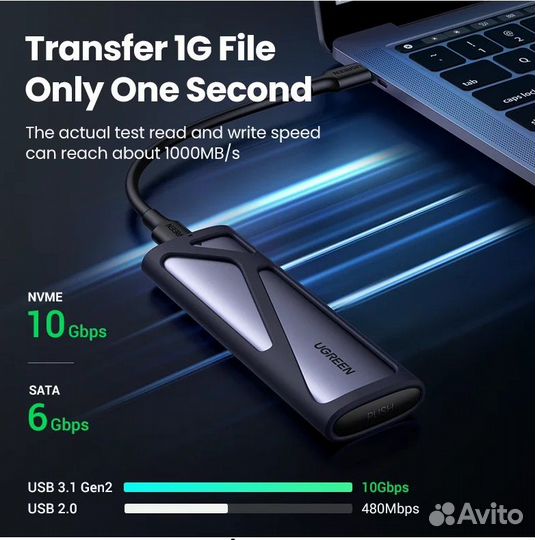 SSD-адаптер для nvme