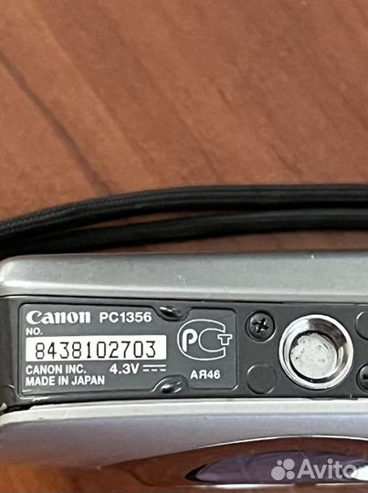 Фотоаппарат Canon digital ixsus12,1MPixels