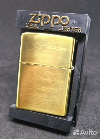 Зажигалка marlboro 99 promo Brushed Brass