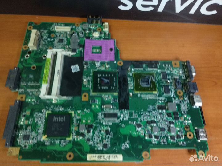 Мат плата N61VG main board REV. 1.1 донор