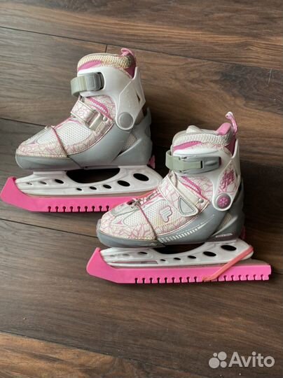 Коньки детские fila 32-35 р. женские Norbway 38p