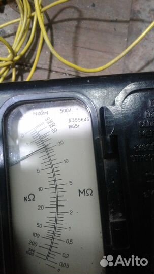 Мегаомметр