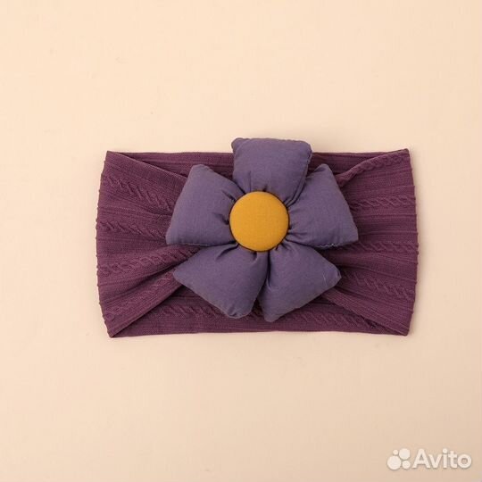Повязка на голову для девочки новая 0-3