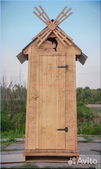 Дачный туалет с установкой SHP798