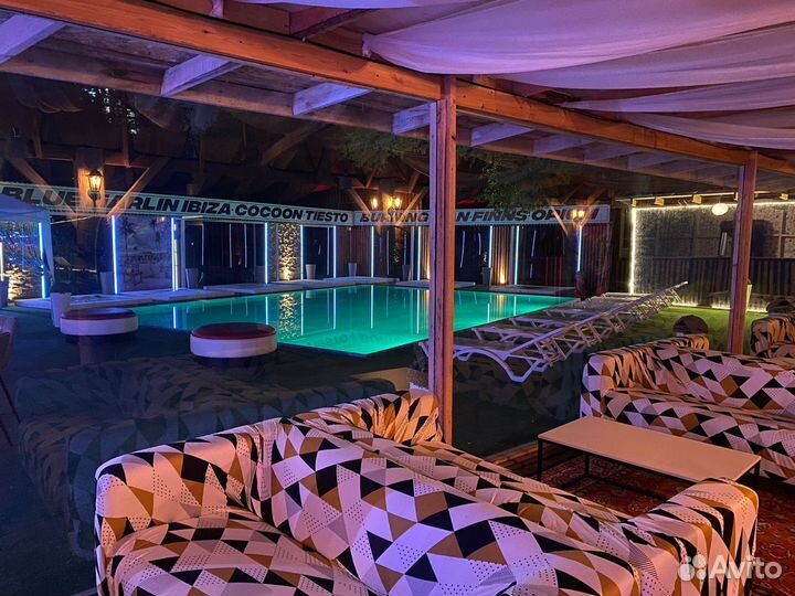 Аренда лофта с бассейном под мероприятия