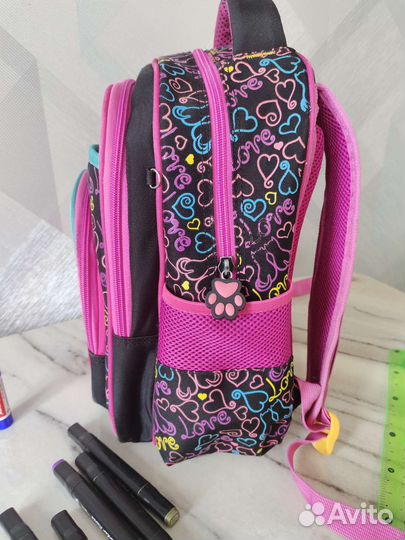 Рюкзак школьный для девочки 1 класс