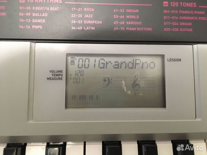 Синтезатор Casio ctk 1500