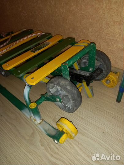 Санки с колёсами