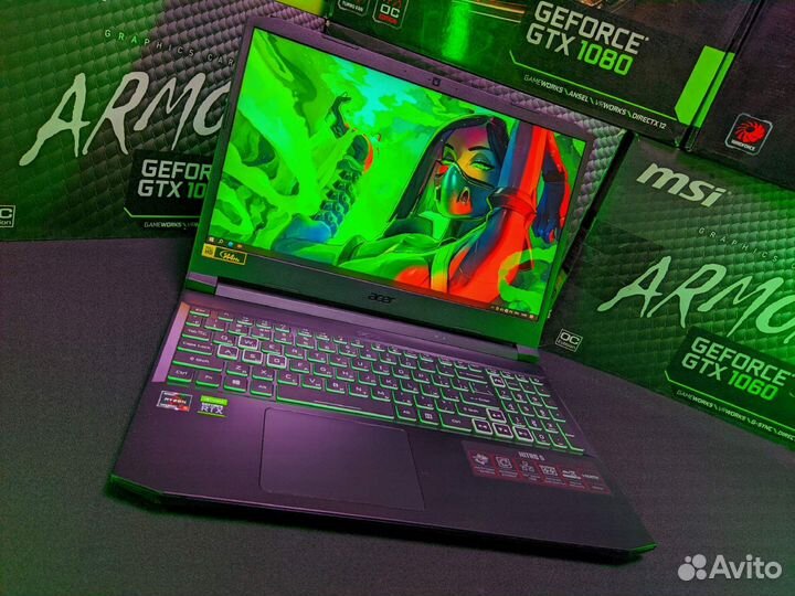 Игровой ноутбук R5 5600H + RTX 3060 6Gb