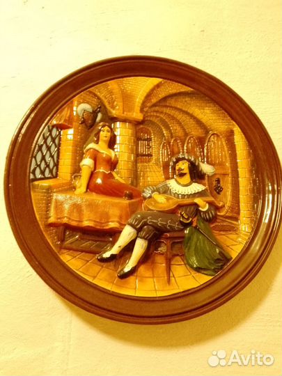 Тарелка настенная СССР
