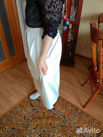 Юбка из экокожи