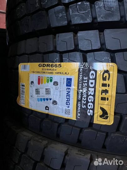 Шина грузовая GiTi 315/80 R22.5 18PR 156/150L