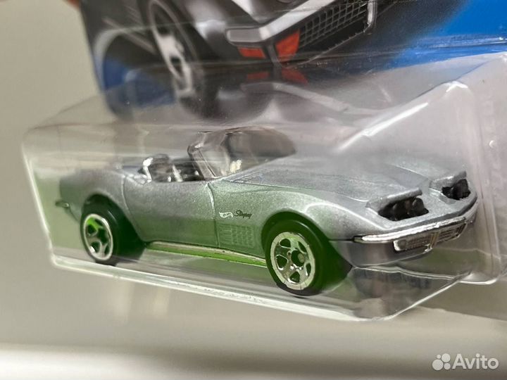 Hot Wheels Stingray Convertible (Серый)