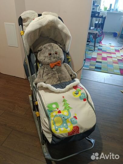 Коляска санки