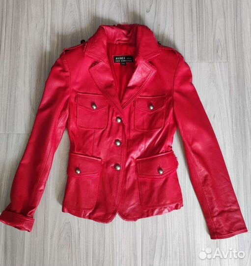 Кожаный пиджак