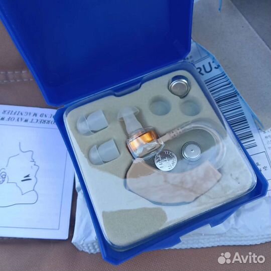 Слуховой аппарат новый 2шт