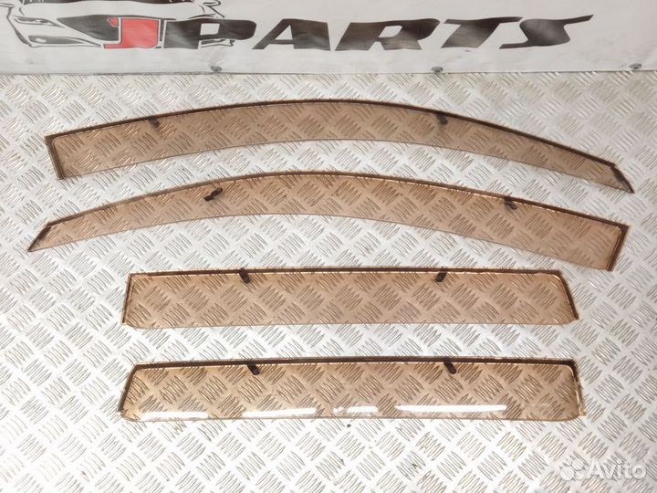 Ветровики (комплект) Mitsubishi Outlander II (2005