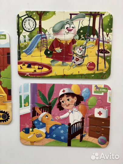 Магнитные пазлы детские
