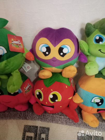 Мягкие игрушки коллекция из Дикси пакетом