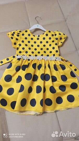 Платье детское на 3-4 года