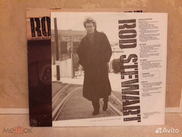 LP Rod Stewart - Every Beat Of My Heart 1986 Germa