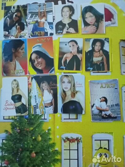 Наклейки Наталья Орейро,Алсу,Бритни Спирс