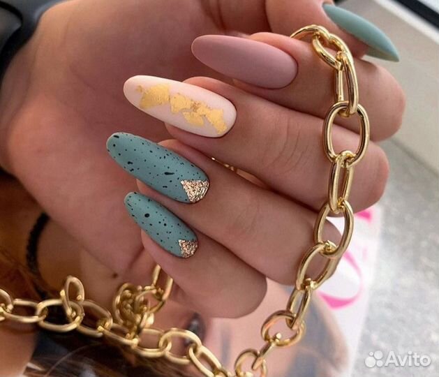 Маникюр гель-лак, наращивание. Флотская, Аксакова